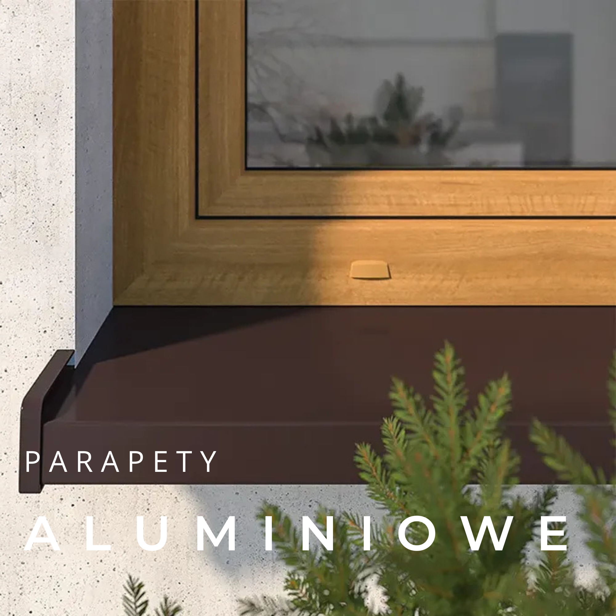 Parapety aluminiowe